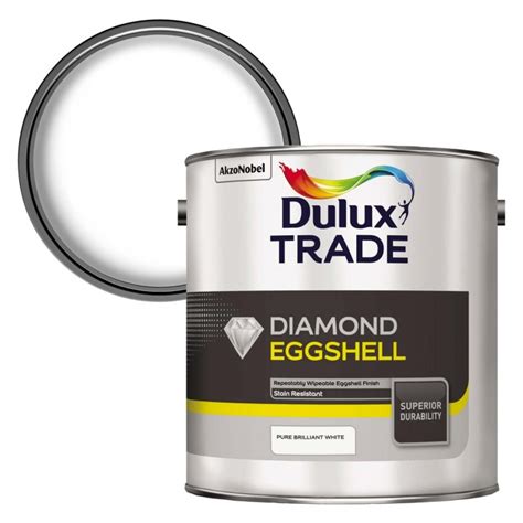 dulux diamond white eggshell paint.